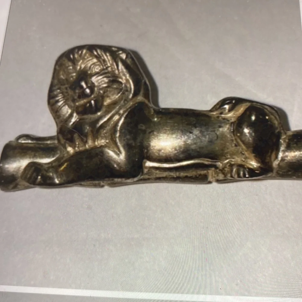 Vintage Disney lion king silver plated teaspoon